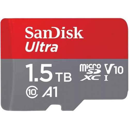 SanDisk Ultra 1.5 TB microSDXC memory card kit (2022) up to 150 MB/s C10, U1, A1 Cijena