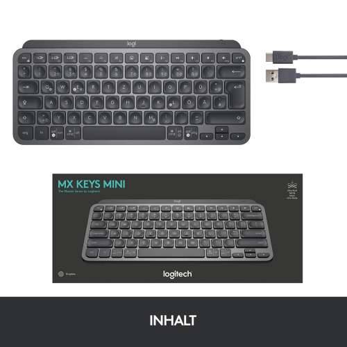 Logitech MX Keys Mini Wireless Keyboard Graphite Cijena