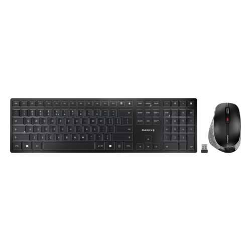 Cherry DW 9500 SLIM (JD-9500DE-2) mouse-keyboard combination wireless black/grey Cijena