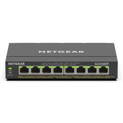 Netgear GS308EP 8 Port Gigabit PoE+ Smart Managed Plus Switch Cijena