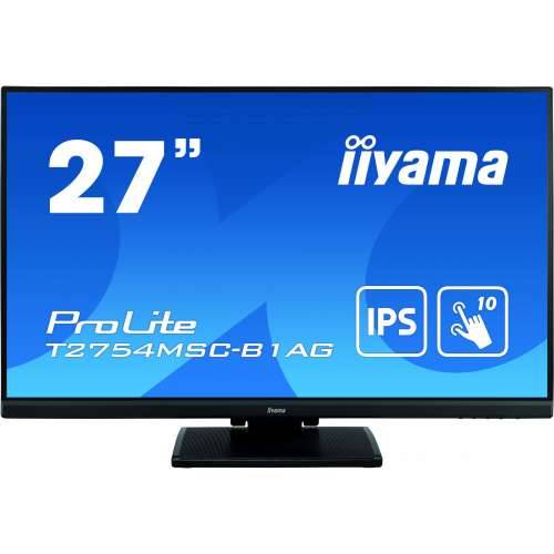 iiyama ProLite T2754MSC-B1AG 68.6cm (27") FHD IPS Multi-Touch Monitor VGA/HDMI