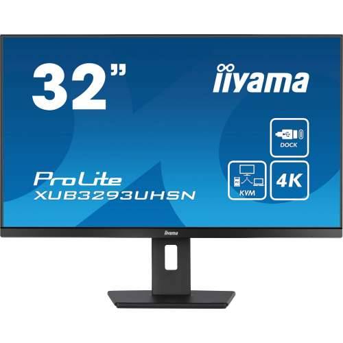 iiyama ProLite XUB3293UHSN-B5 80cm (31.5") 4K UHD IPS Monitor HDMI/DP/USB-C 60Hz Cijena