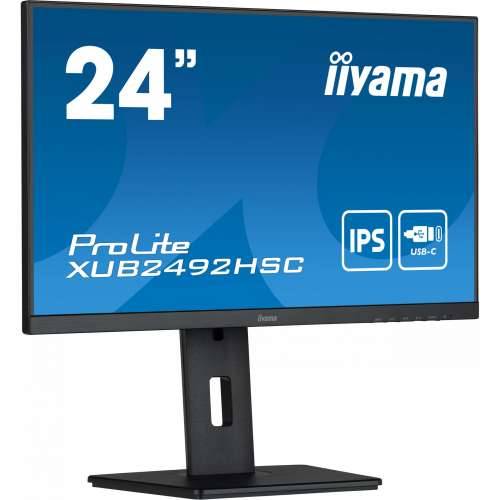 iiyama ProLite XUB2492HSC-B5 60.5cm (23.8") FHD IPS Monitor HDMI/DP/USB-C Pivot Cijena