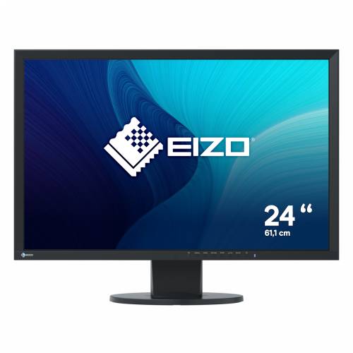 EIZO EV2430-BK 61cm (24") WUXGA IPS 16:10 Office Monitor DVI/DP/VGA Pivot HV