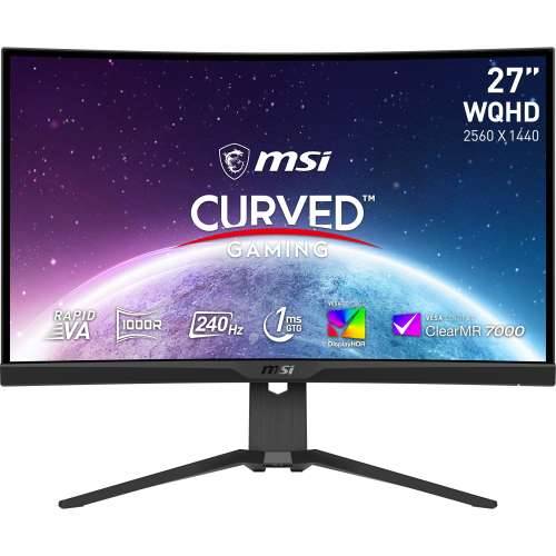 MSI MAG 275CQRXFDE 69cm (27") QHD VA Gaming Monitor Curved 16:9 HDMI/DP 240Hz Cijena