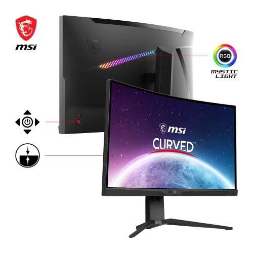 MSI MAG 275CQRXFDE 69cm (27") QHD VA Gaming Monitor Curved 16:9 HDMI/DP 240Hz Cijena