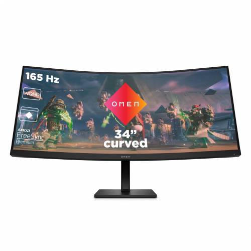 HP Omen 34c 86.4cm (34") WQHD VA Curved Monitor 21:9 HDMI/DP 165Hz FreeSync Cijena