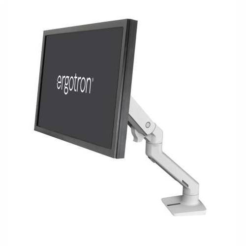 Ergotron HX Monitor Arm Desk Mount White