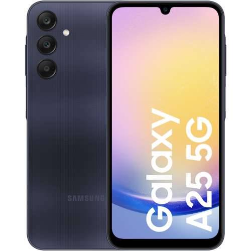 Samsung GALAXY A25 5G A256B Dual-SIM 128GB blue/black Android 14.0 Smartphone