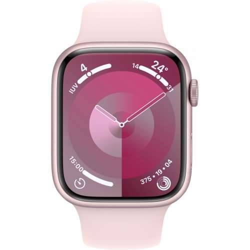 Apple Watch Series 9 GPS 45mm Aluminium Rosè Sport Band Light Pink - S/M Cijena