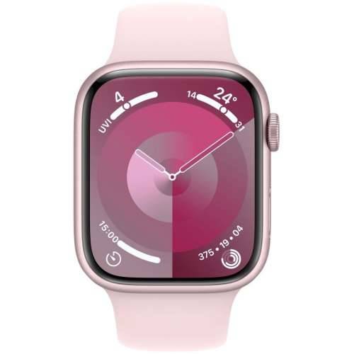 Apple Watch Series 9 LTE 45mm Aluminium Rosè Sport Band Light Pink S/M Cijena