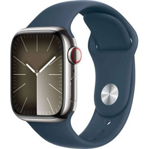 Apple Watch Series 9 LTE 41mm Stainless Steel Silver Sport Band Storm Blue S/M Cijena