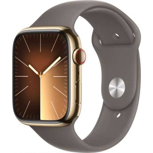 Apple Watch Series 9 LTE 45mm Stainless Steel Gold Sport Band Clay Brown M/L Cijena