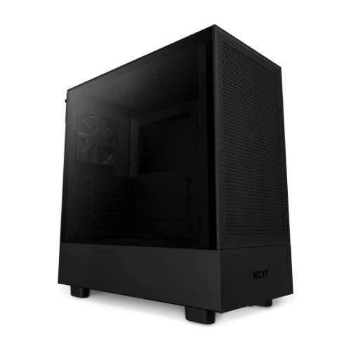 NZXT H5 Flow Midi Tower ATX case black with viewing window