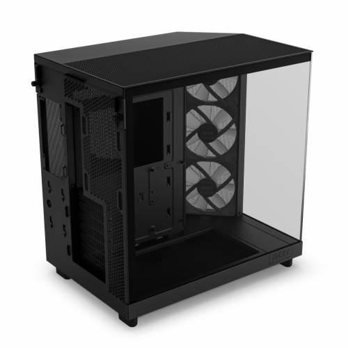 NZXT H6 Flow RGB - Mid-Tower Airflow Gaming Case Black Glass Window Cijena