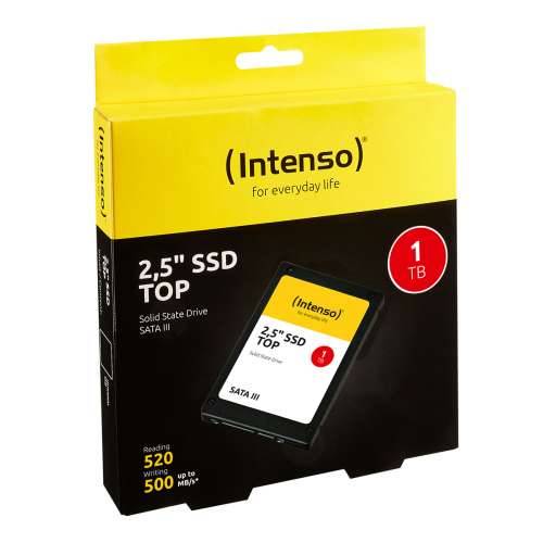 Intenso SSD Top - 1 TB - 2.5” - SATA 6 GB/s Cijena