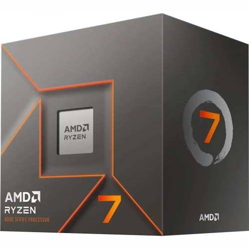 AMD Ryzen 7 8700F processor - 8C/16T, 4.10-5.00GHz, boxed without cooler