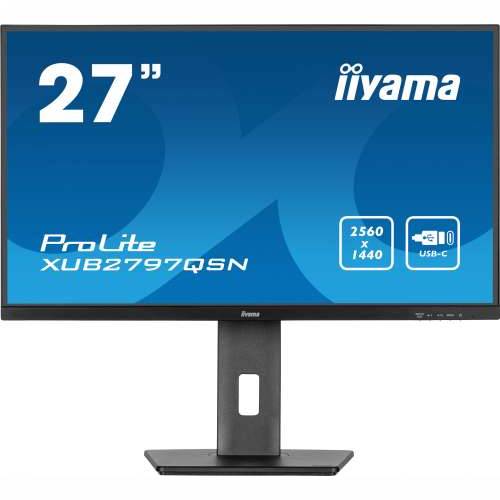 Iiyama ProLite XUB2797QSN-B1 Office Monitor - WQHD, Pivot, USB-C Cijena