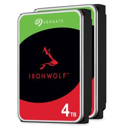 2-Pack Seagate IronWolf 4TB 256MB 3.5 inch SATA Internal CMR NAS Hard Drive Cijena