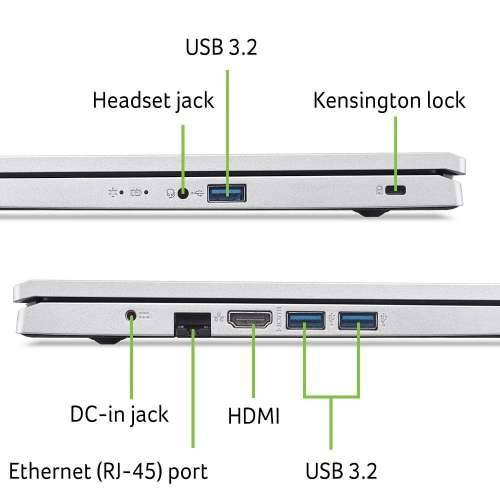 Acer Aspire 3 (A317-54-55EH) 17.3" Full HD, IPS, Intel Core i5-1235U, 16GB RAM, 512GB SSD, Linux (eShell) Cijena