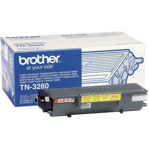 Brother Toner TN-3280 Black up to 8,000 pages according to ISO 19752