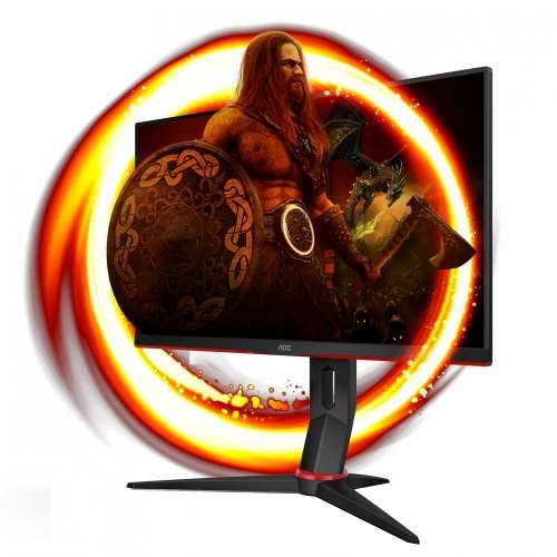 61cm/24“ (2560x1440) AOC Q24G2A/BK Gaming IPS 1ms 165Hz IPS QHD DP HDMI LS Black Red Cijena