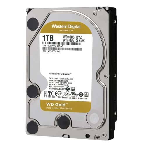 WD Hard Drive Gold - 1 TB - 3.5” - SATA 6 GB/s Cijena