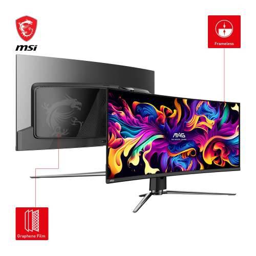 MSI MAG 341CQPDE QD-OLED Gaming Monitor - UWQHD, 175 Hz, 0.03 ms MSI OLED Care 2.0, HDMI 2.1 with 48Gbps bandwidth, 120Hz, VRR and ALLM support Cijena