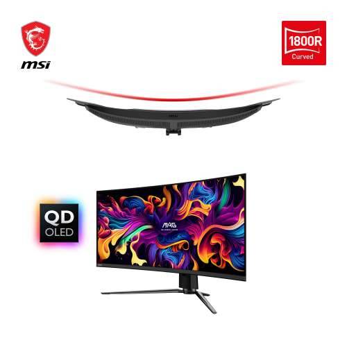 MSI MAG 341CQPDE QD-OLED Gaming Monitor - UWQHD, 175 Hz, 0.03 ms MSI OLED Care 2.0, HDMI 2.1 with 48Gbps bandwidth, 120Hz, VRR and ALLM support Cijena