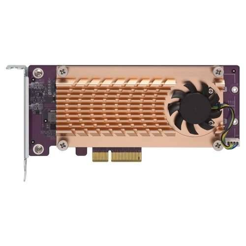 QNAP QM2-2P-244A - storage controller - PCIe - PCIe 2.0 x4 Cijena
