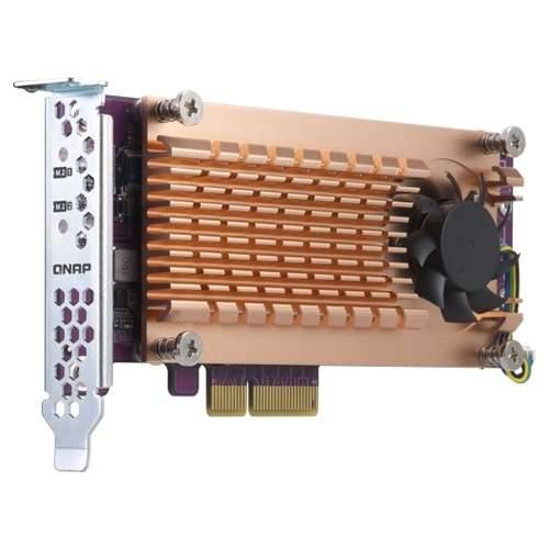 QNAP QM2-2P-244A - storage controller - PCIe - PCIe 2.0 x4 Cijena