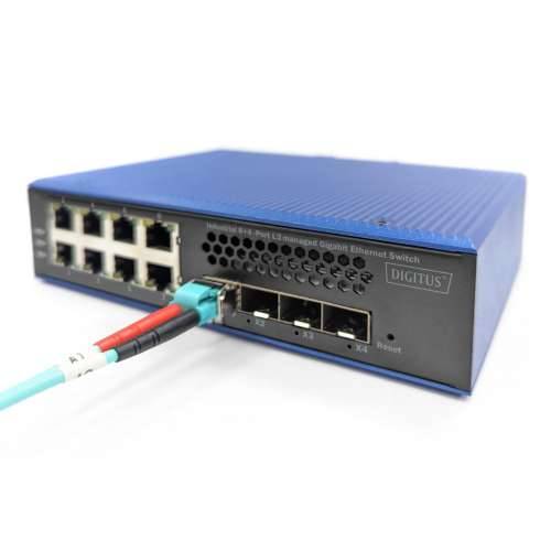 Digitus 8+4P 10G Uplink Industrial Gigabit Ethernet Switch L3 managed Cijena