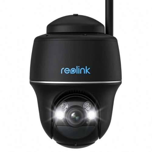 Reolink Argus Series B430 WLAN surveillance camera black 5MP (2880x1616), battery operation, IP64 weather protection, night vision in color, pan and t