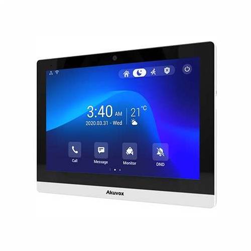 Indoor station C319A, touch screen, Android, POE, Wi-Fi, Bluetooth, 1 MP cam, white Cijena