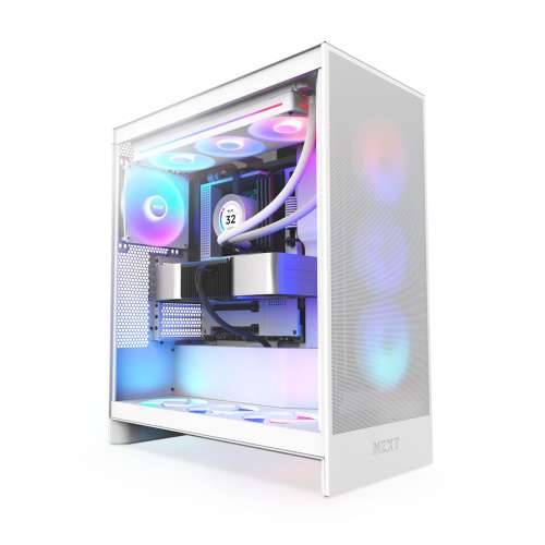 NZXT H7 Flow RGB V2 white | PC case Cijena