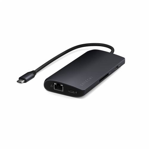 Satechi USB-C Multiport Adapter 8K with Ethernet V3 midnight Cijena