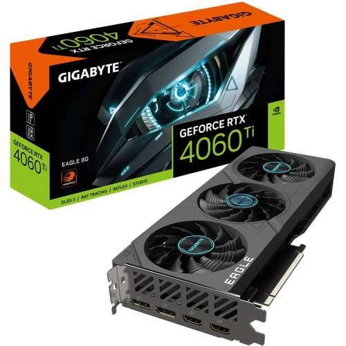 GIGABYTE GeForce RTX 4060Ti EAGLE 8GB GDDR6 graphics card 2xHDMI 2xDP Cijena