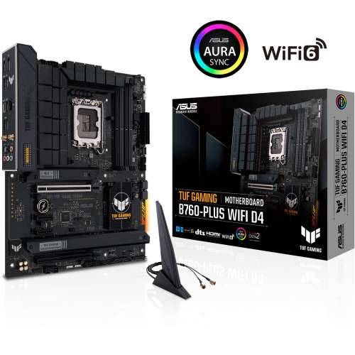 ASUS TUF GAMING B760-PLUS WIFI D4 ATX motherboard Socket 1700 DP/HDMI/USB-C Cijena