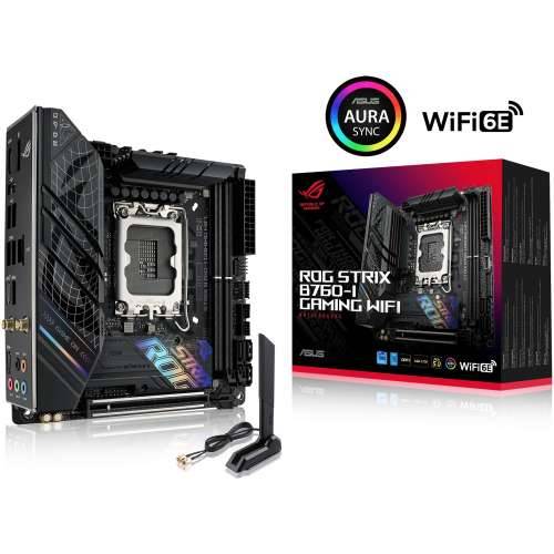 ASUS ROG STRIX B760-I GAMING WIFI mini ITX motherboard Socket 1700 DP/HDMI/USB-C Cijena