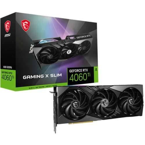 MSI GeForce RTX 4060Ti Gaming X Slim 8GB GDDR6 Gaming Graphics Card 3xDP/HDMI Cijena