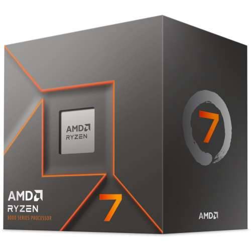 AMD Ryzen 7 8700F (8x 4.10 GHz) 16 MB L3 Cache Socket AM5 CPU Boxed