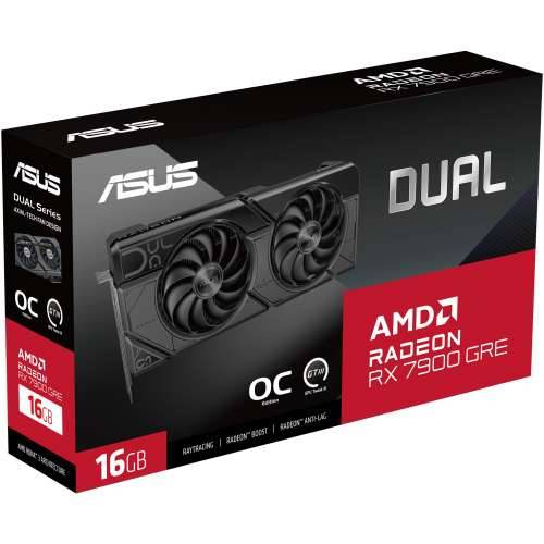 ASUS Dual Radeon RX 7900 GRE 16GB OC Edition graphics card 16GB GDDR6 HDMI/3xDP Cijena