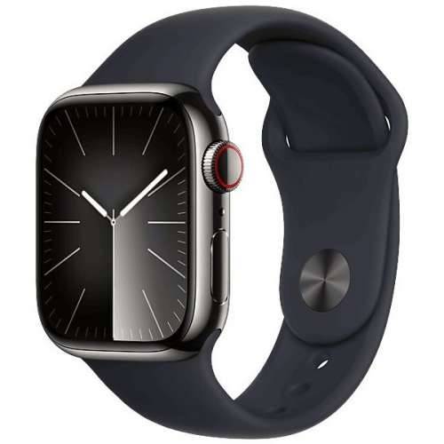 Apple Watch Series 9 LTE 41mm Stainless Steel Graphite Sport Band Midnight M/L Cijena