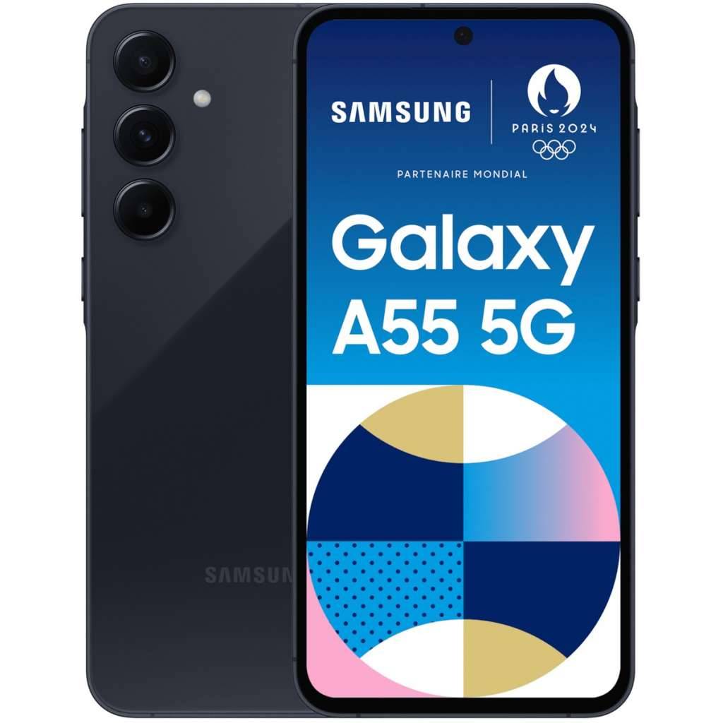 Samsung GALAXY A55 5G A556B Dual SIM 256GB Navy Android 14.0 Smartphone ...