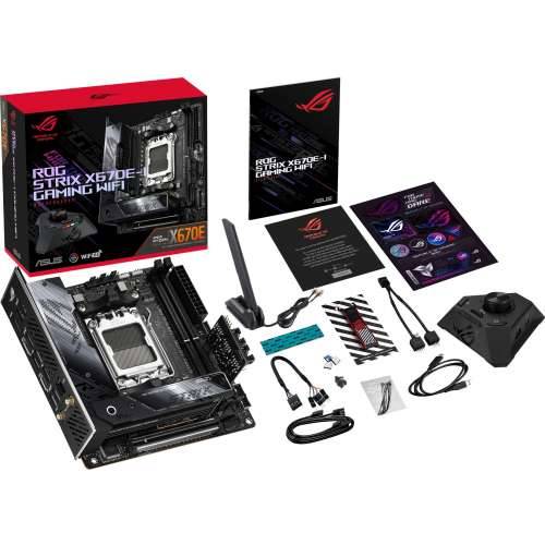 ASUS ROG STRIX X670E-I GAMING WIFI ITX motherboard Socket AM5 WIFI/M.2/USB4-C/HDMI Cijena