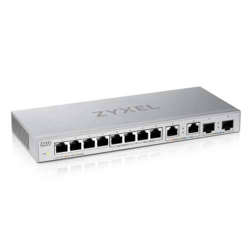 Zyxel XGS1010-12 Unmanaged Switch 8x 1G Ethernet, 2x 2.5G Ethernet, 2x 10G SFP+ Cijena