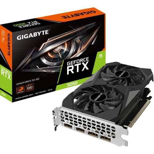 GIGABYTE GeForce RTX 3050 WindForce OC 6GB GDDR6 graphics card 2xHDMI, 2xDP Cijena