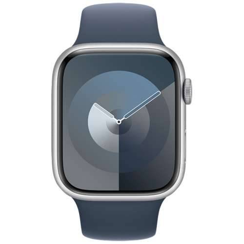 Apple Watch Series 9 GPS 45mm Aluminum Silver Sport Band Storm Blue - S/M Cijena