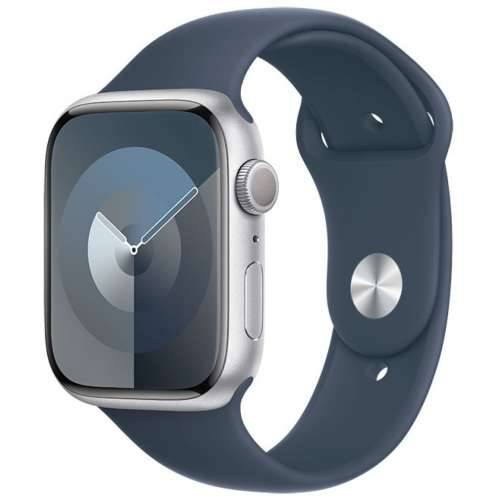 Apple Watch Series 9 GPS 45mm Aluminum Silver Sport Band Storm Blue - S/M Cijena