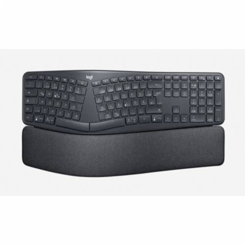 Logitech ERGO K860 Split Keyboard for Business - keyboard - German - graphite Input Device